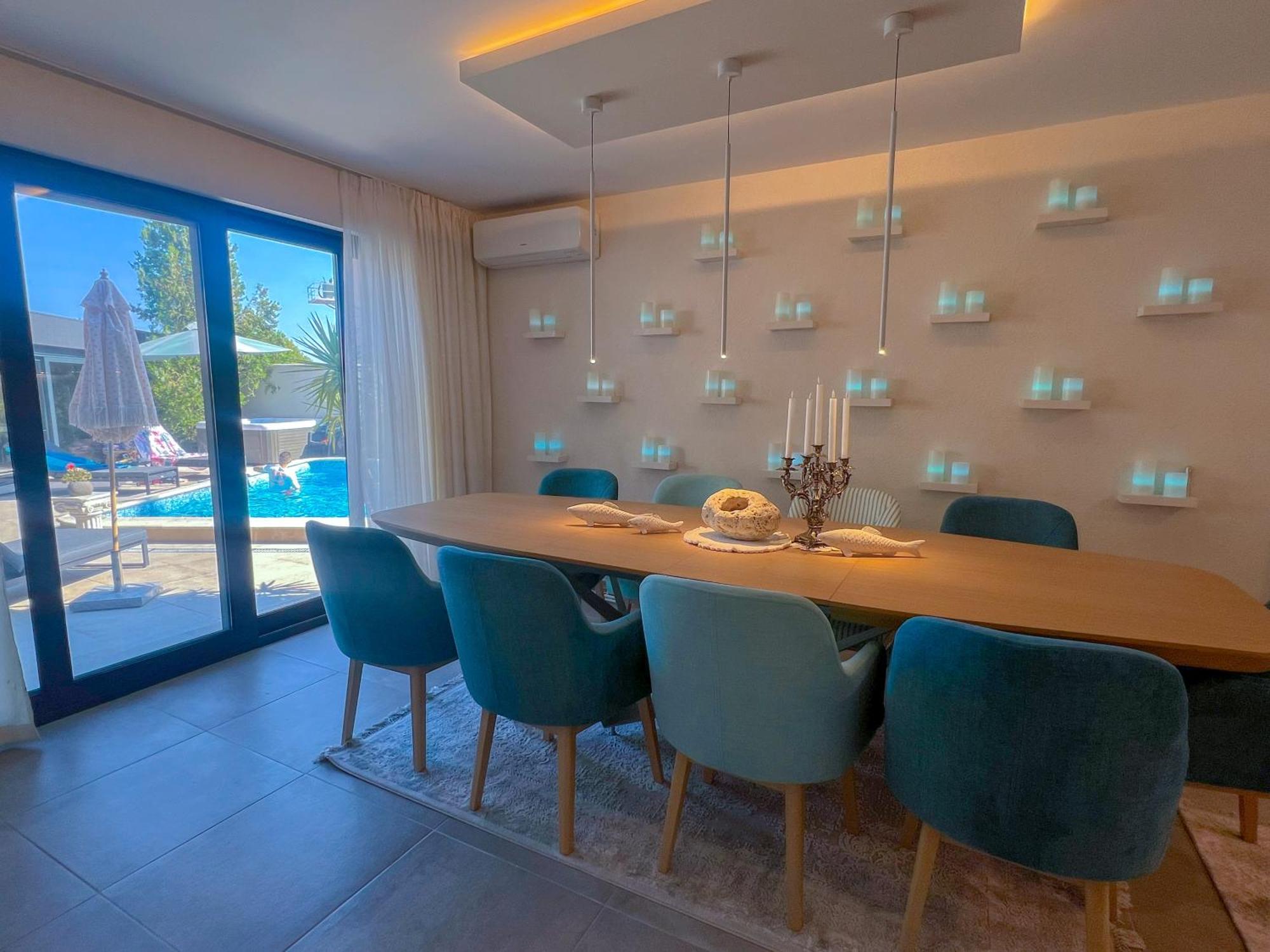 Pino - Villa, Casa, Cucina Е Terrazza البينا المظهر الخارجي الصورة